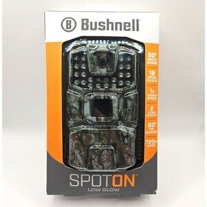 Bushnell 66061WM 720p 18MP Spot On Low Glow Trail Camera 18MP 50' Range NWT